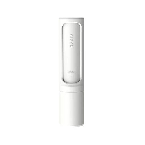 Reusable pet-hair roller, White — supplier product photograph